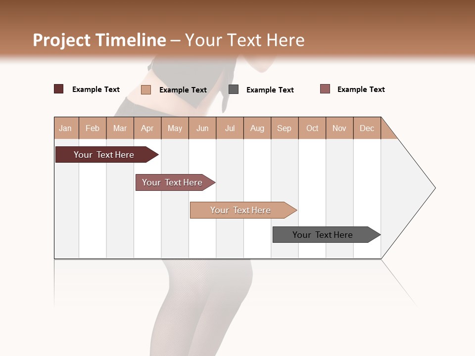 Mistress Young Isolated PowerPoint Template