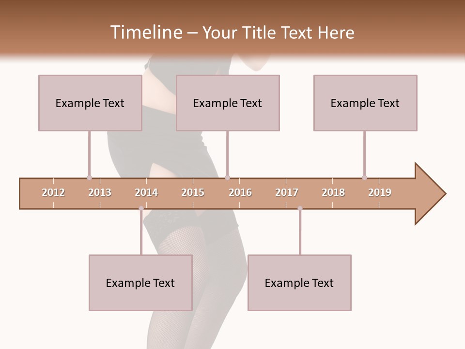 Mistress Young Isolated PowerPoint Template