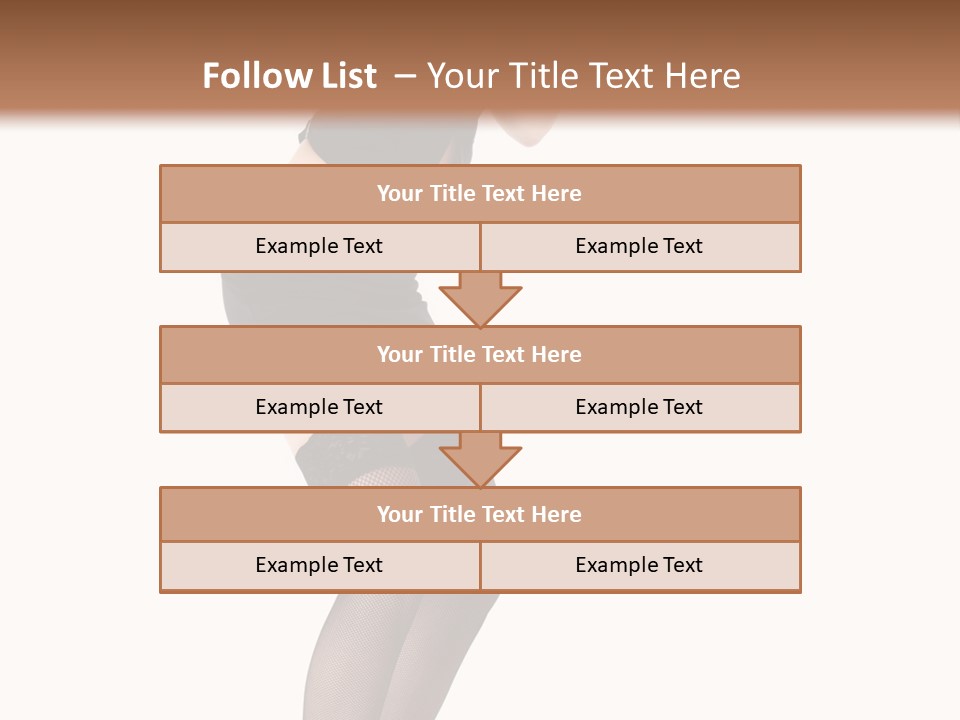 Mistress Young Isolated PowerPoint Template
