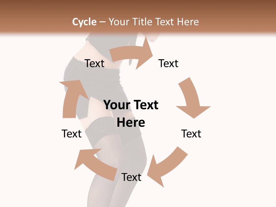 Mistress Young Isolated PowerPoint Template