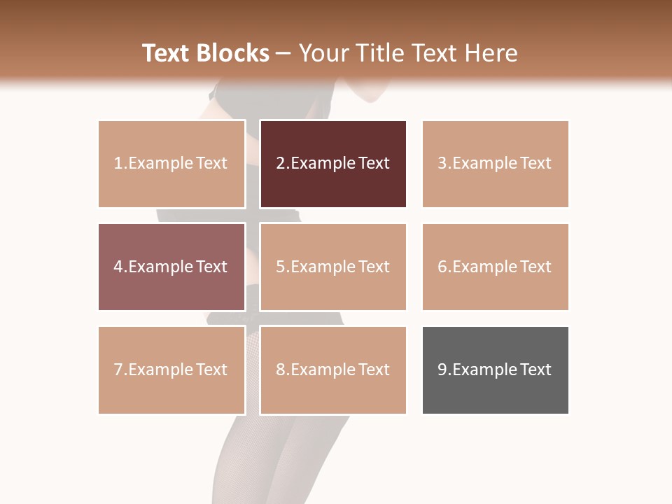 Mistress Young Isolated PowerPoint Template