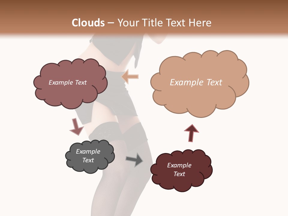 Mistress Young Isolated PowerPoint Template