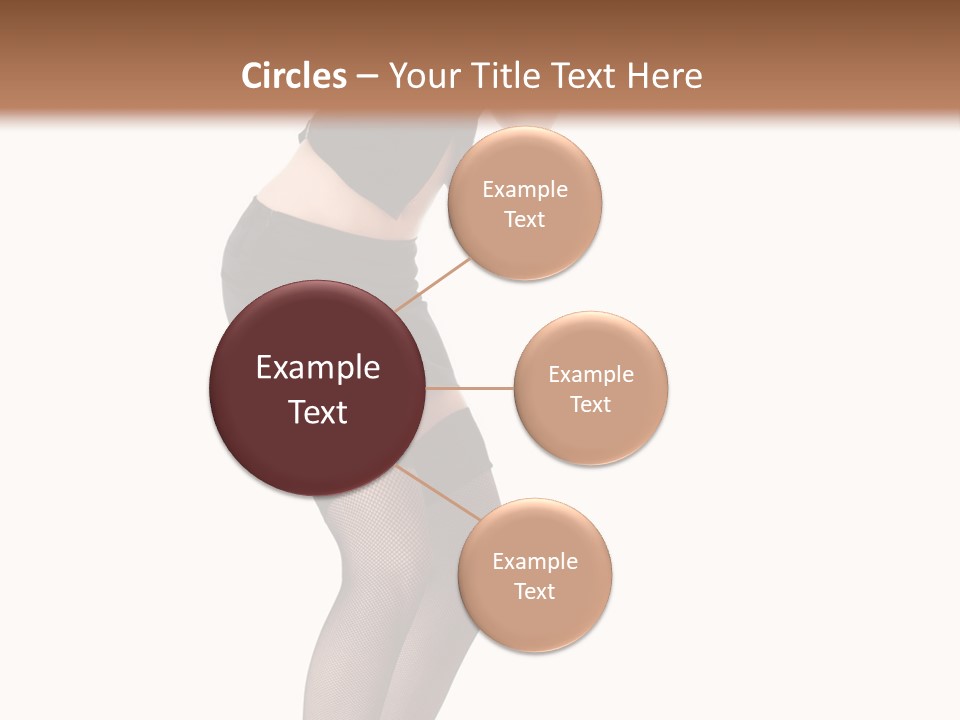 Mistress Young Isolated PowerPoint Template