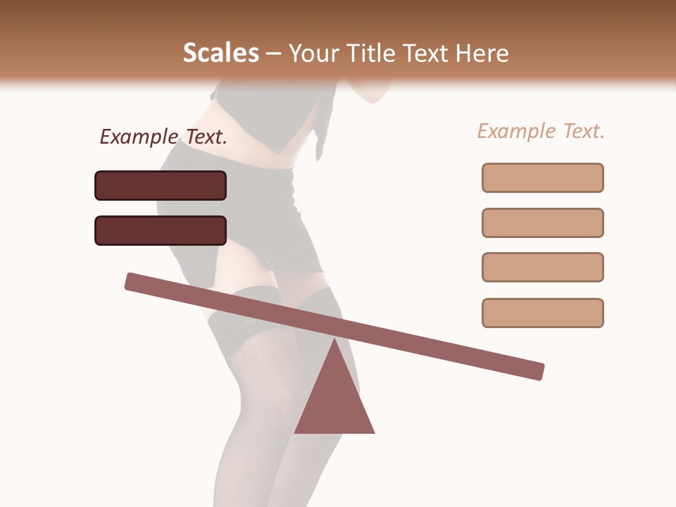 Mistress Young Isolated PowerPoint Template