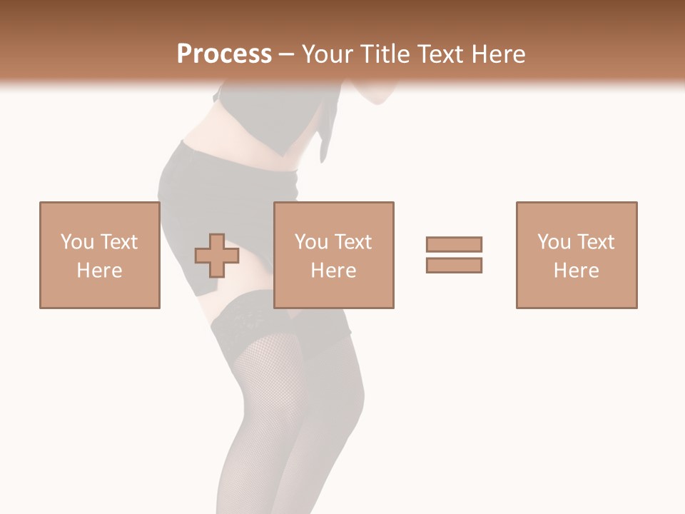 Mistress Young Isolated PowerPoint Template