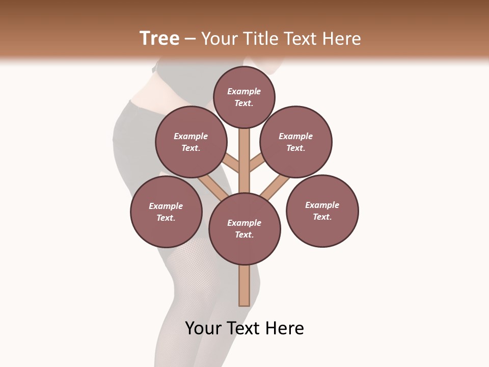 Mistress Young Isolated PowerPoint Template