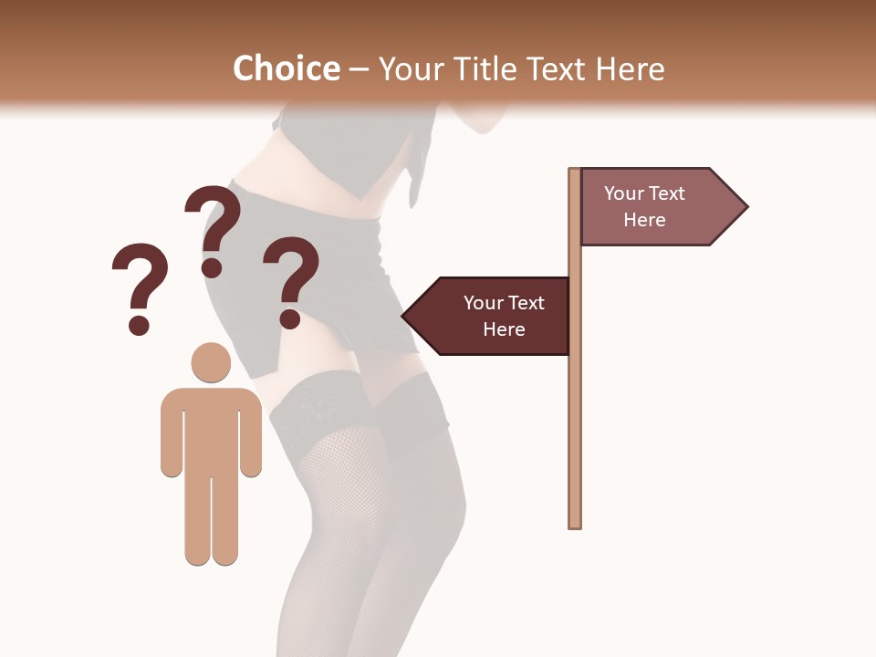 Mistress Young Isolated PowerPoint Template