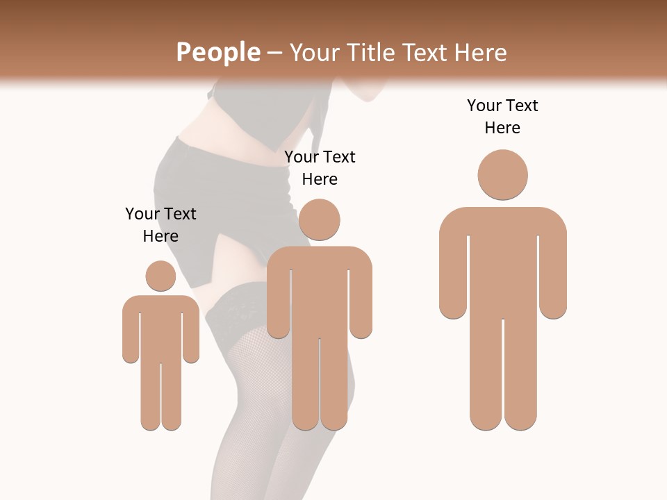 Mistress Young Isolated PowerPoint Template