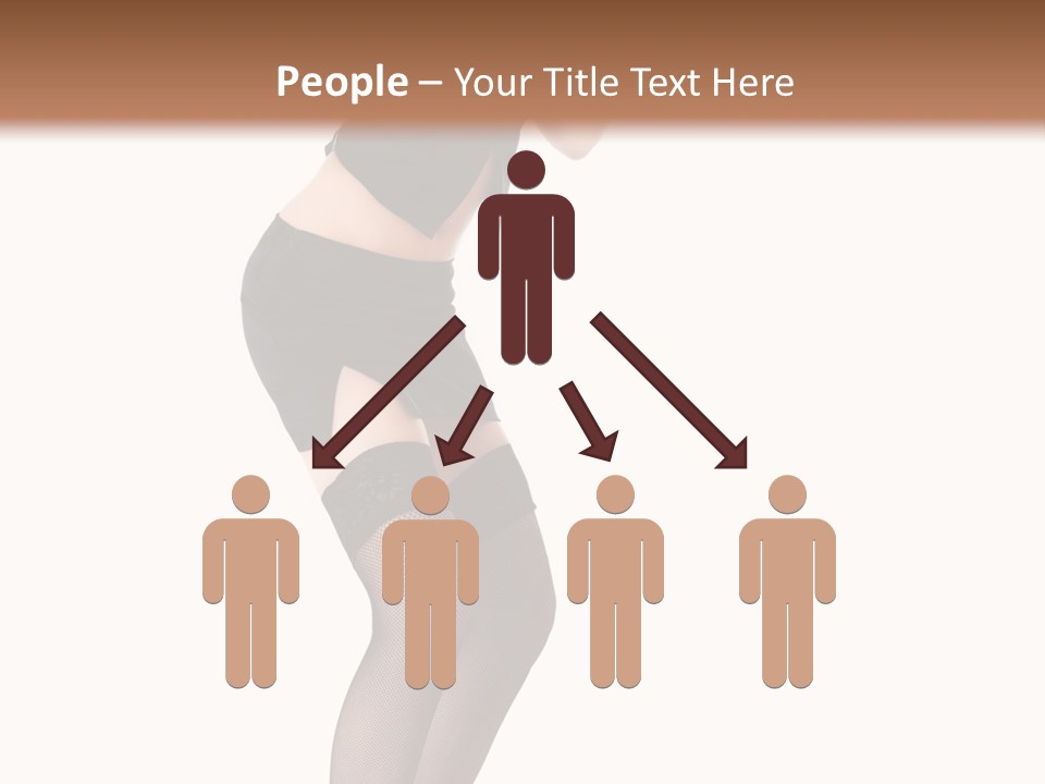 Mistress Young Isolated PowerPoint Template