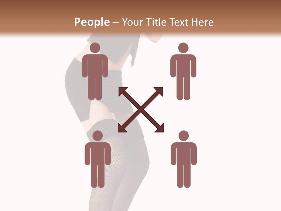 Mistress Young Isolated PowerPoint Template