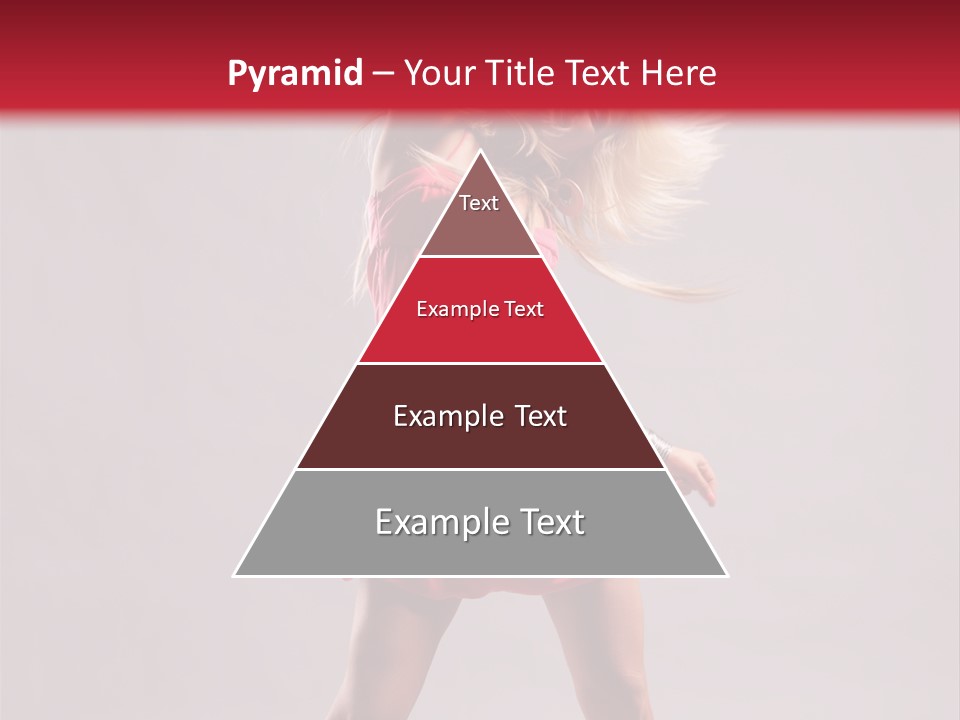 Caucasian Shaking Female PowerPoint Template