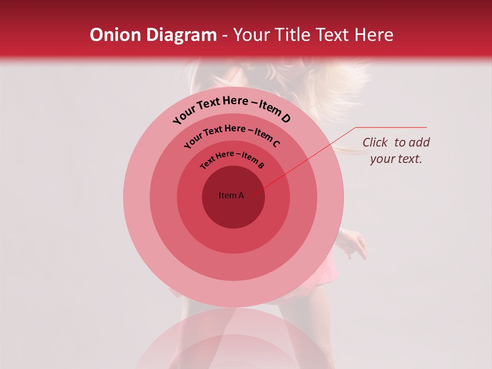 Caucasian Shaking Female PowerPoint Template