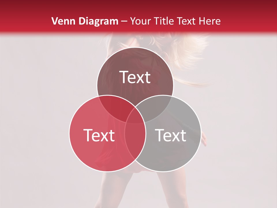 Caucasian Shaking Female PowerPoint Template