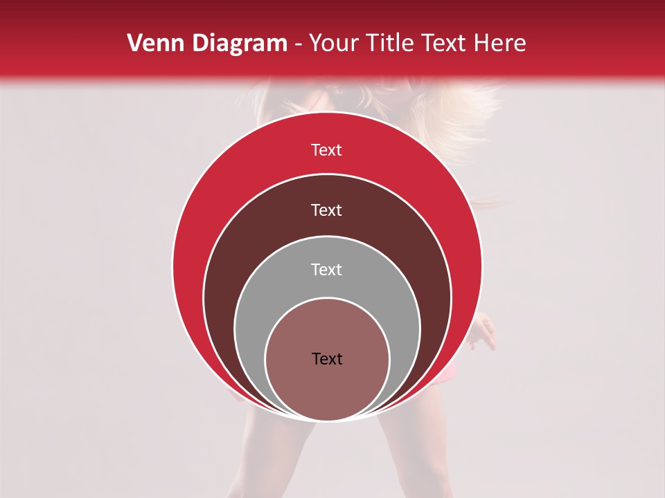 Caucasian Shaking Female PowerPoint Template
