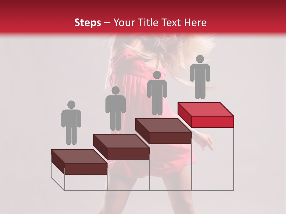 Caucasian Shaking Female PowerPoint Template