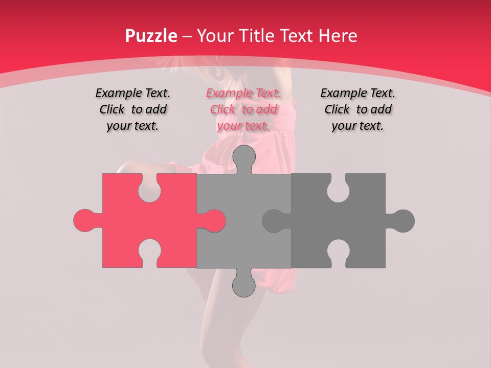 Slim Nightlife Temptation PowerPoint Template