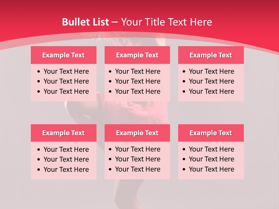 Slim Nightlife Temptation PowerPoint Template