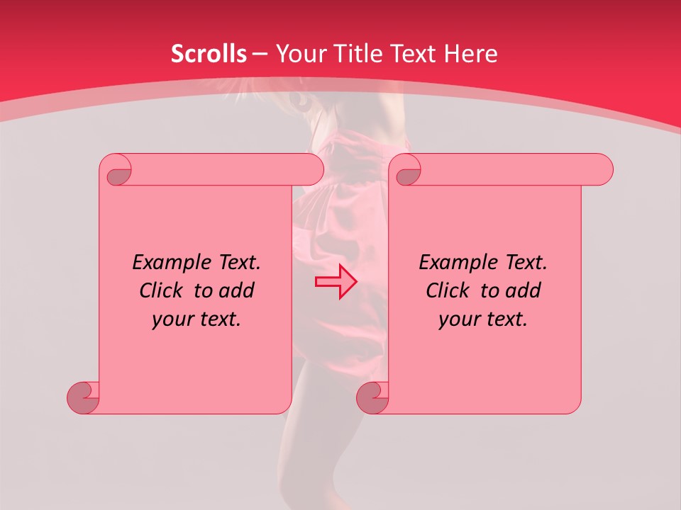 Slim Nightlife Temptation PowerPoint Template