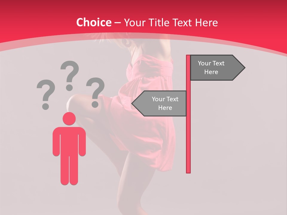 Slim Nightlife Temptation PowerPoint Template