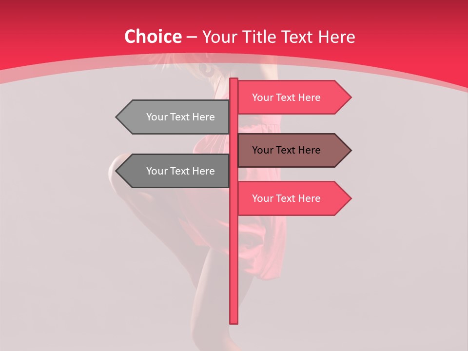 Slim Nightlife Temptation PowerPoint Template
