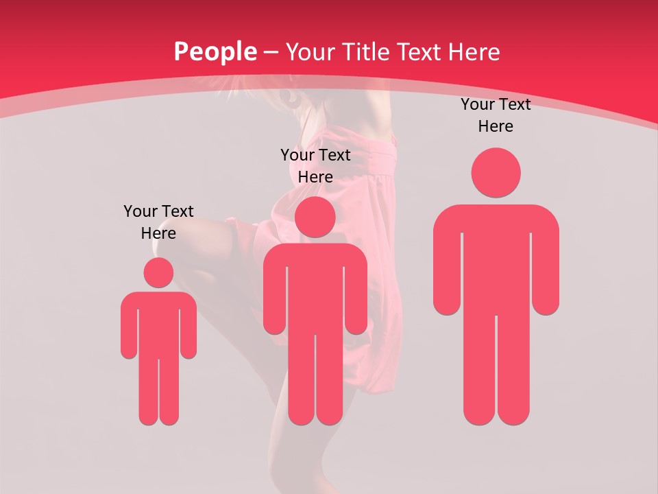 Slim Nightlife Temptation PowerPoint Template