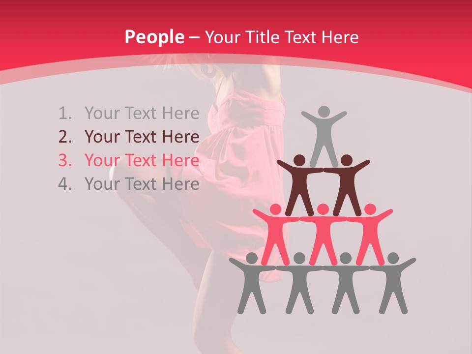 Slim Nightlife Temptation PowerPoint Template