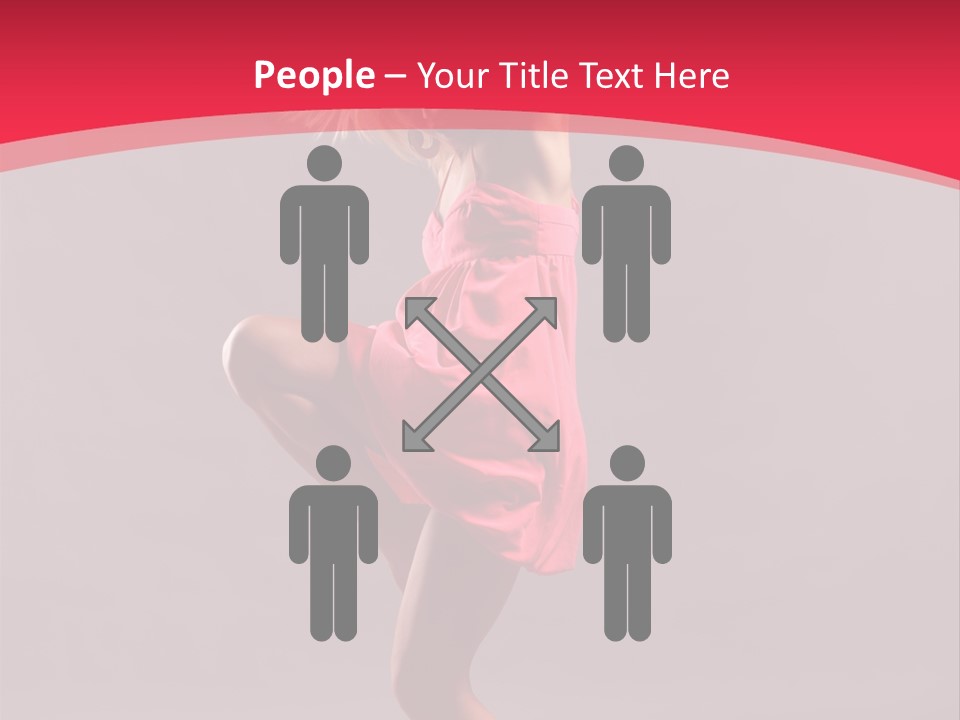 Slim Nightlife Temptation PowerPoint Template