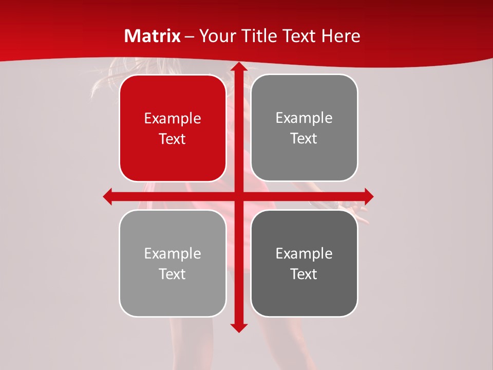 Dancer Girl Nightlife PowerPoint Template