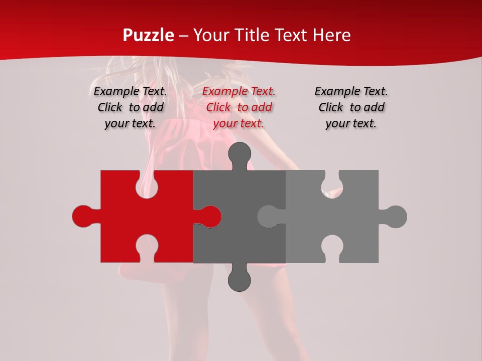 Dancer Girl Nightlife PowerPoint Template