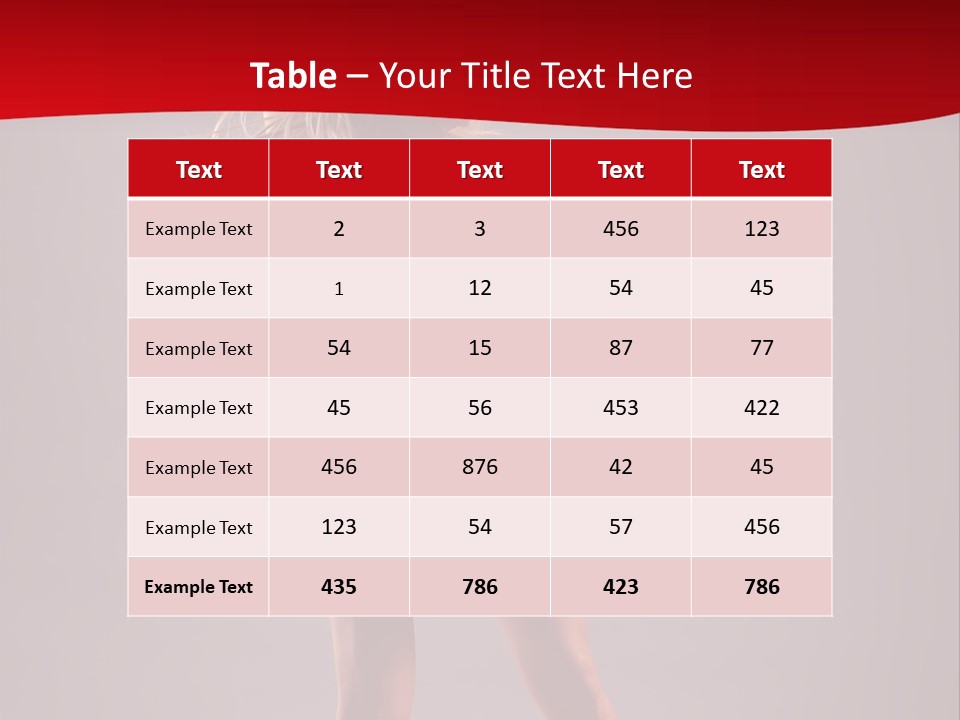 Dancer Girl Nightlife PowerPoint Template