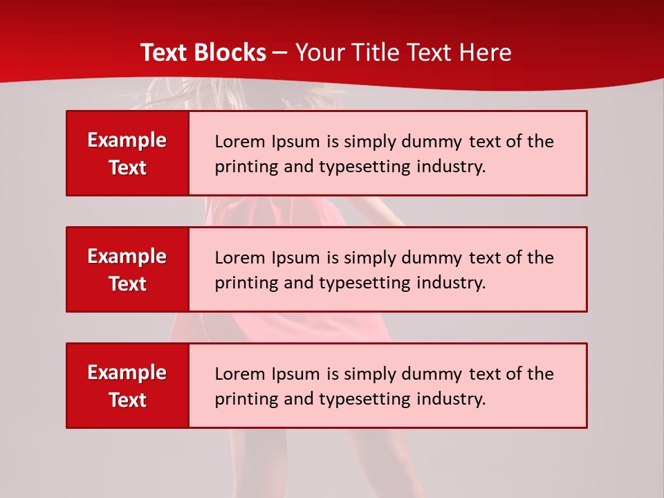 Dancer Girl Nightlife PowerPoint Template