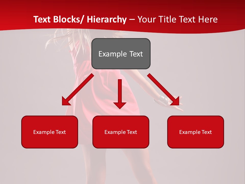 Dancer Girl Nightlife PowerPoint Template