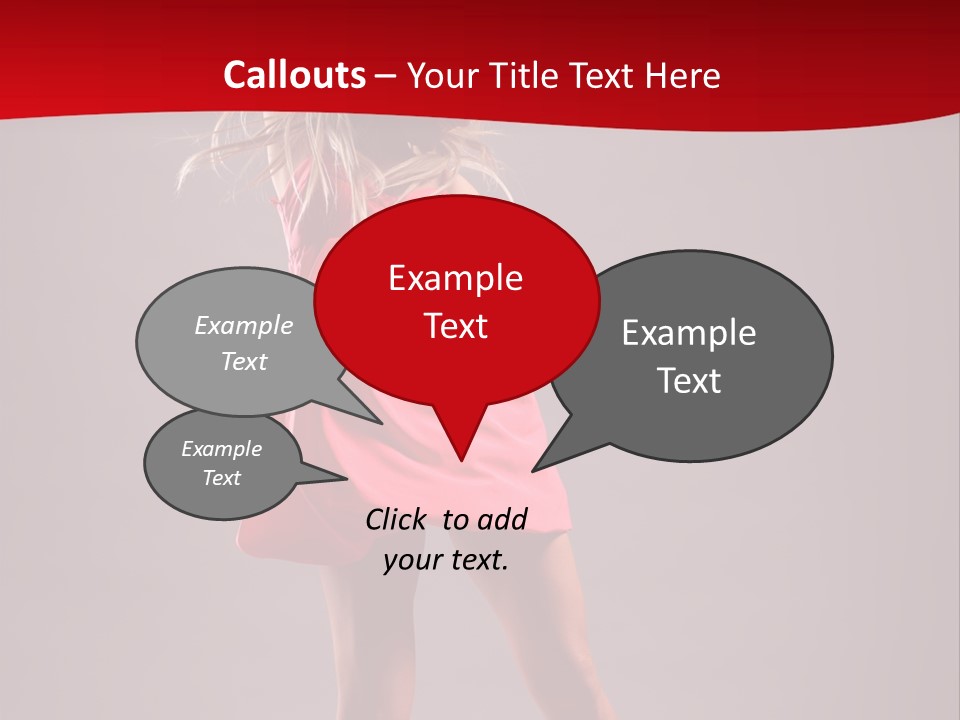 Dancer Girl Nightlife PowerPoint Template