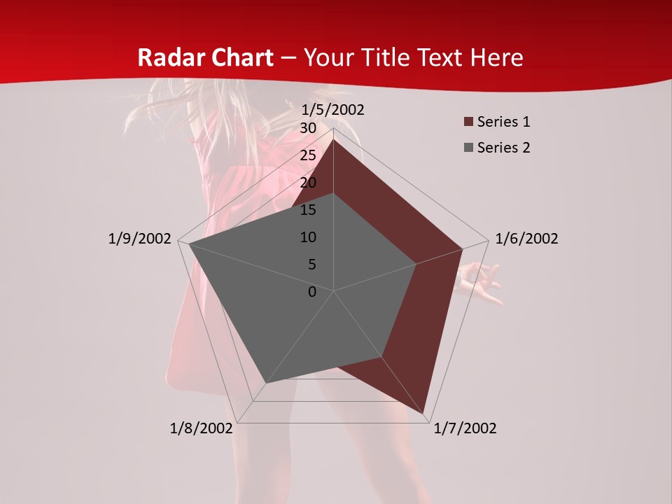 Dancer Girl Nightlife PowerPoint Template