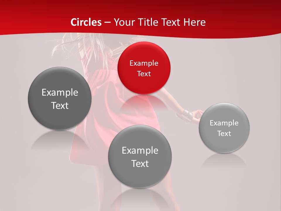 Dancer Girl Nightlife PowerPoint Template