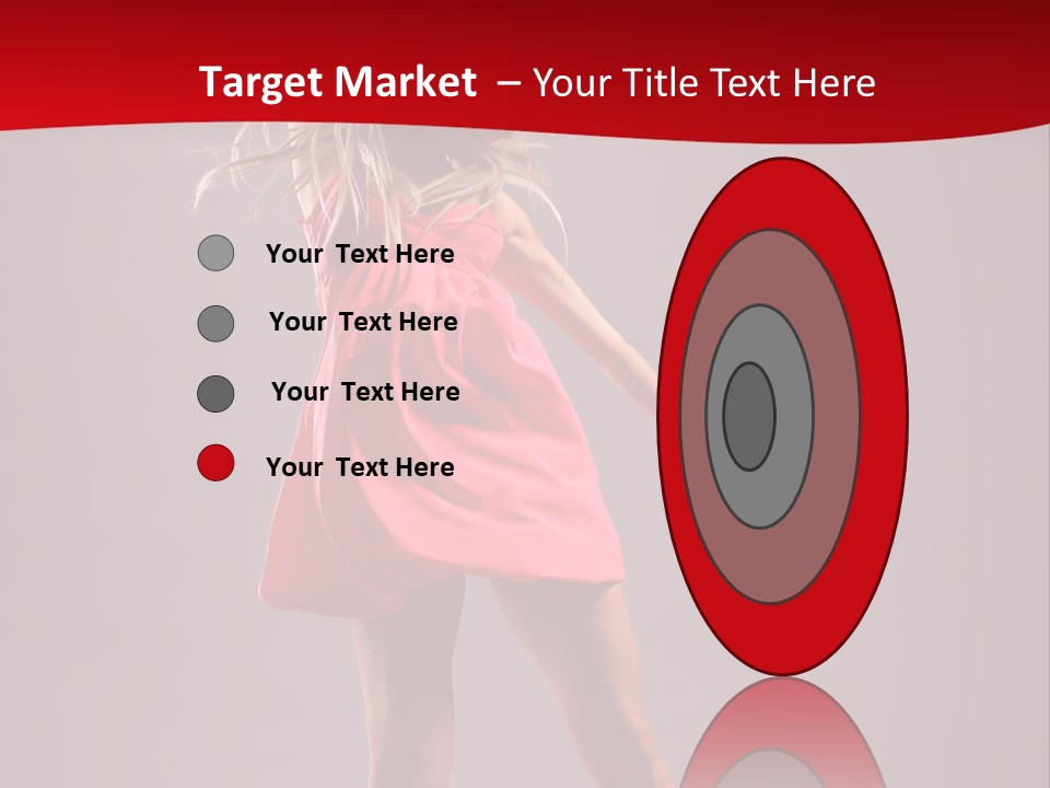 Dancer Girl Nightlife PowerPoint Template