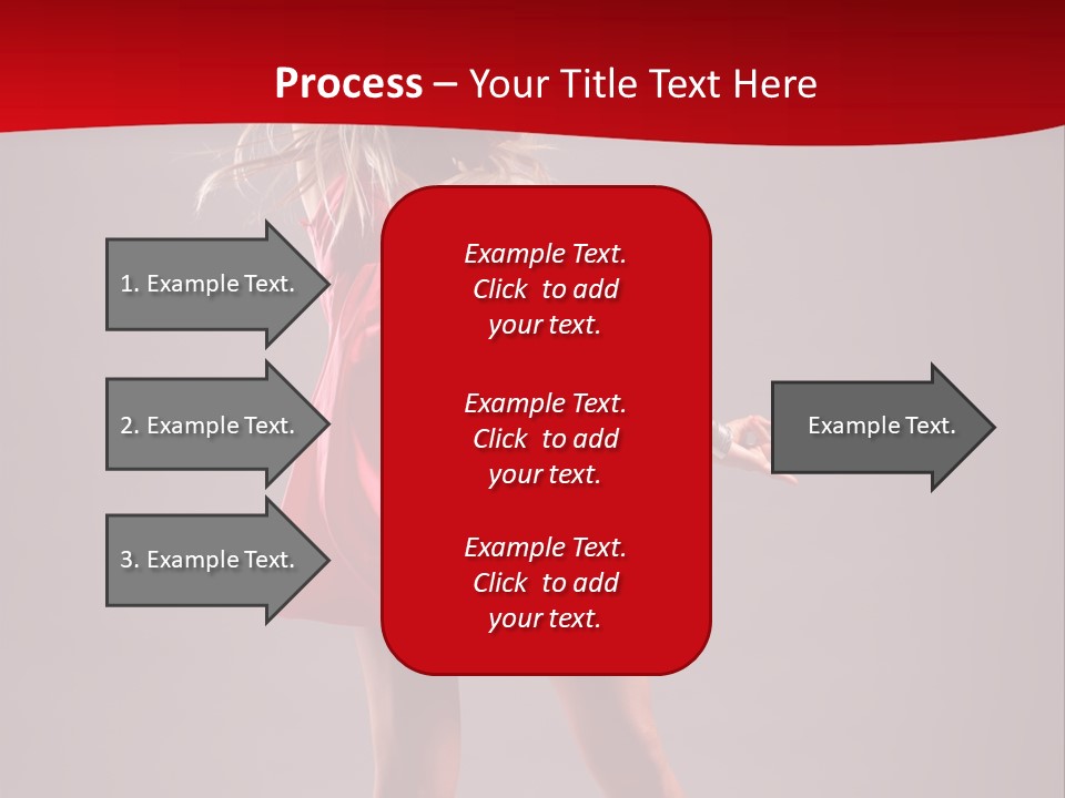 Dancer Girl Nightlife PowerPoint Template