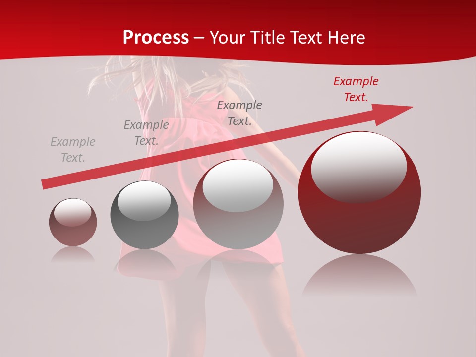 Dancer Girl Nightlife PowerPoint Template