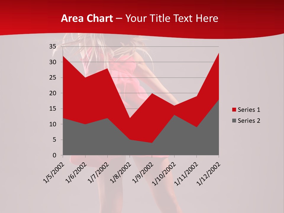 Dancer Girl Nightlife PowerPoint Template