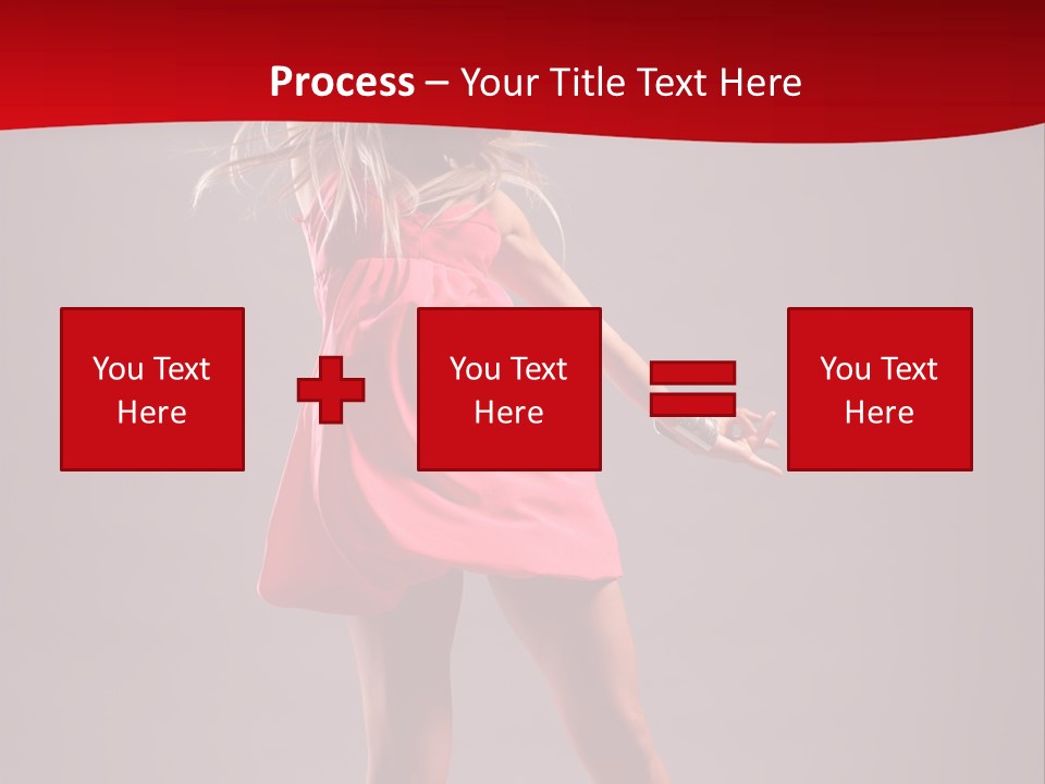 Dancer Girl Nightlife PowerPoint Template