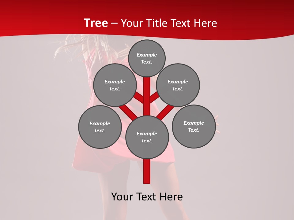 Dancer Girl Nightlife PowerPoint Template