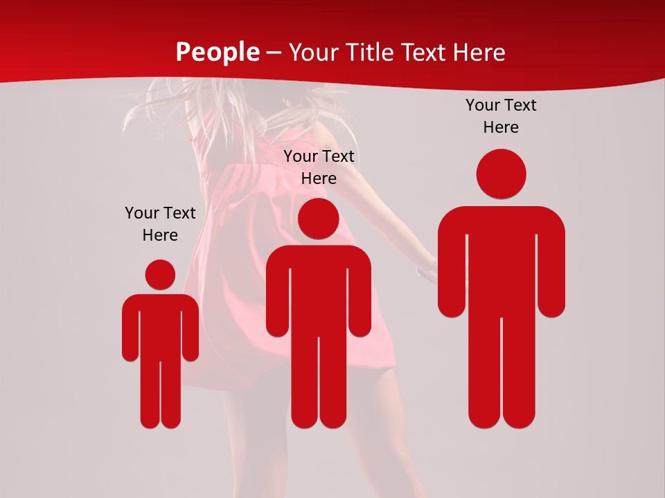 Dancer Girl Nightlife PowerPoint Template