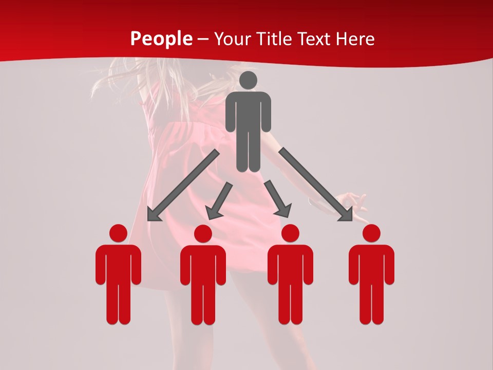 Dancer Girl Nightlife PowerPoint Template