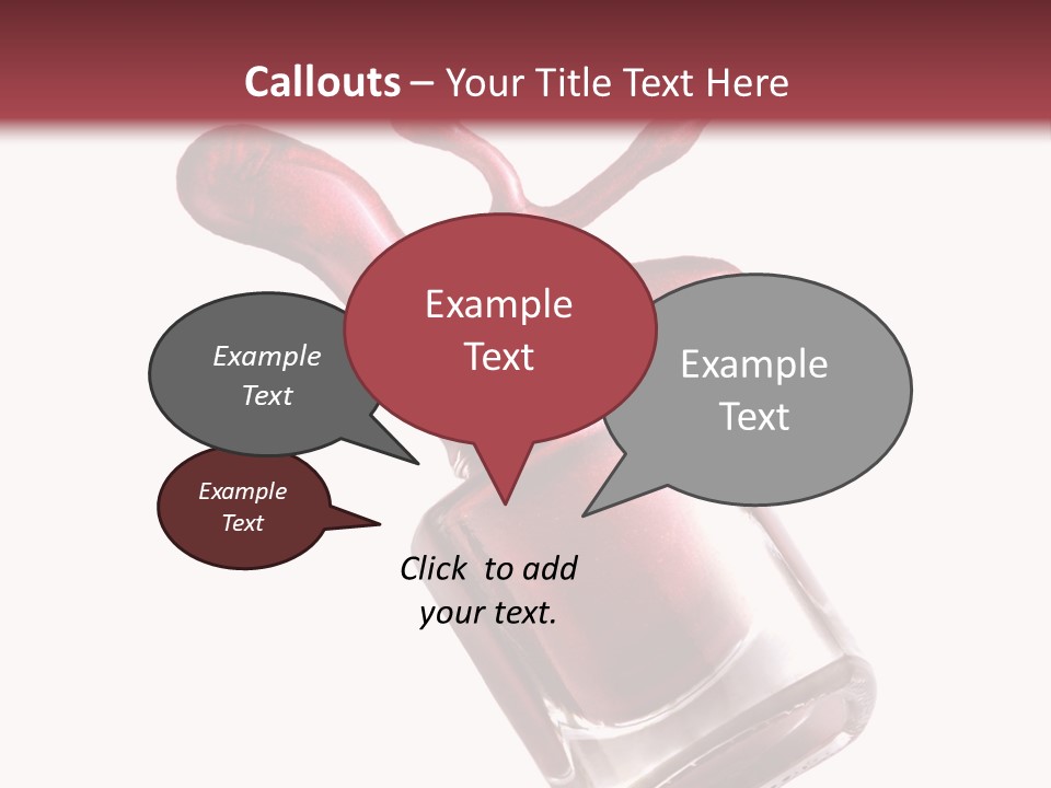 Shiny Elegance Nobody PowerPoint Template