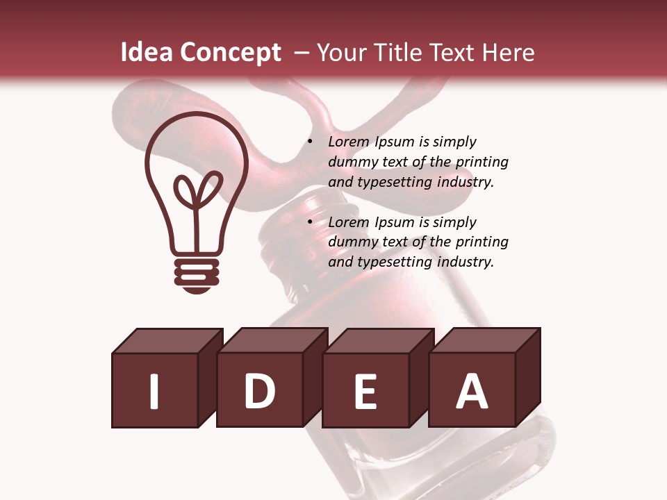 Shiny Elegance Nobody PowerPoint Template