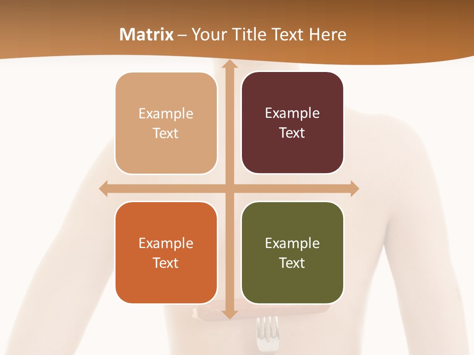 Women Naked Wellness PowerPoint Template