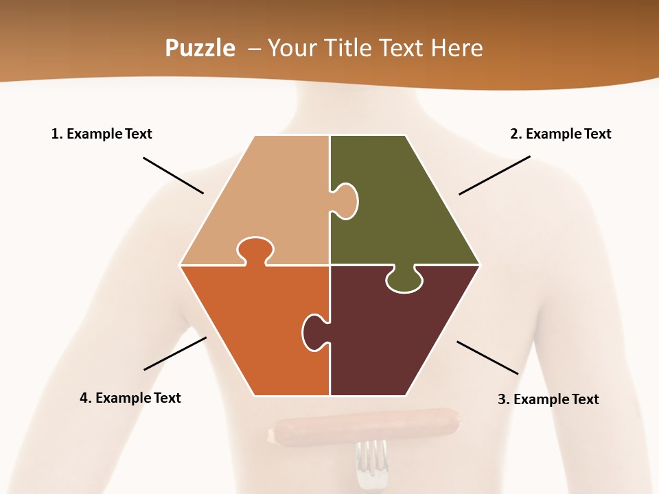 Women Naked Wellness PowerPoint Template