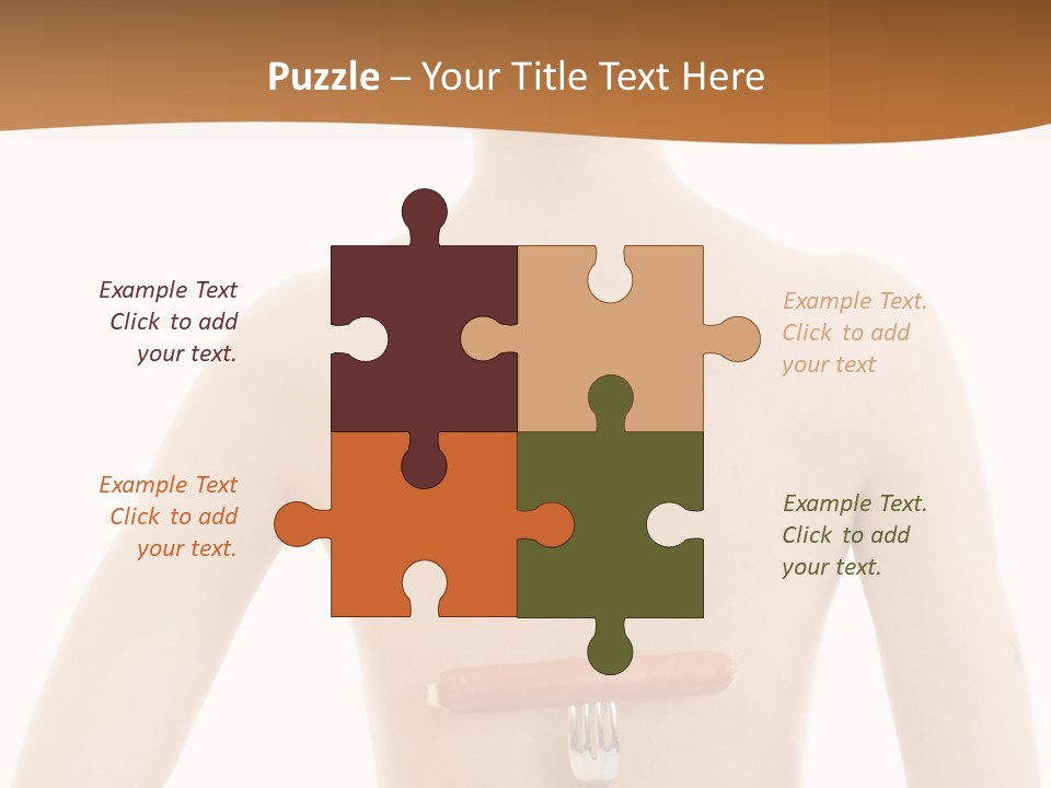Women Naked Wellness PowerPoint Template