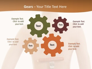 Women Naked Wellness PowerPoint Template