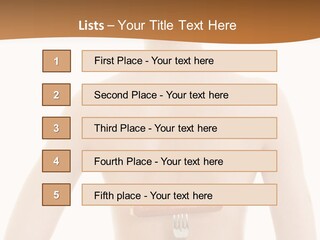 Women Naked Wellness PowerPoint Template